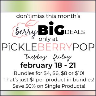 Berry BiG Deals at Pickleberrypop!