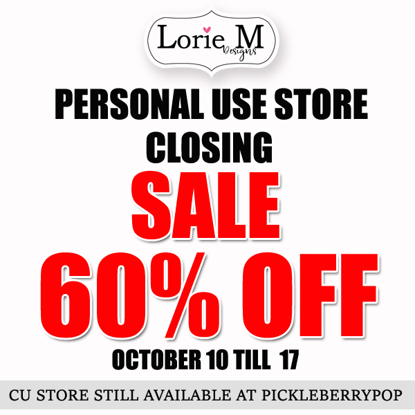 Lorie M PU Store Closing - Save 60% through October 17th!